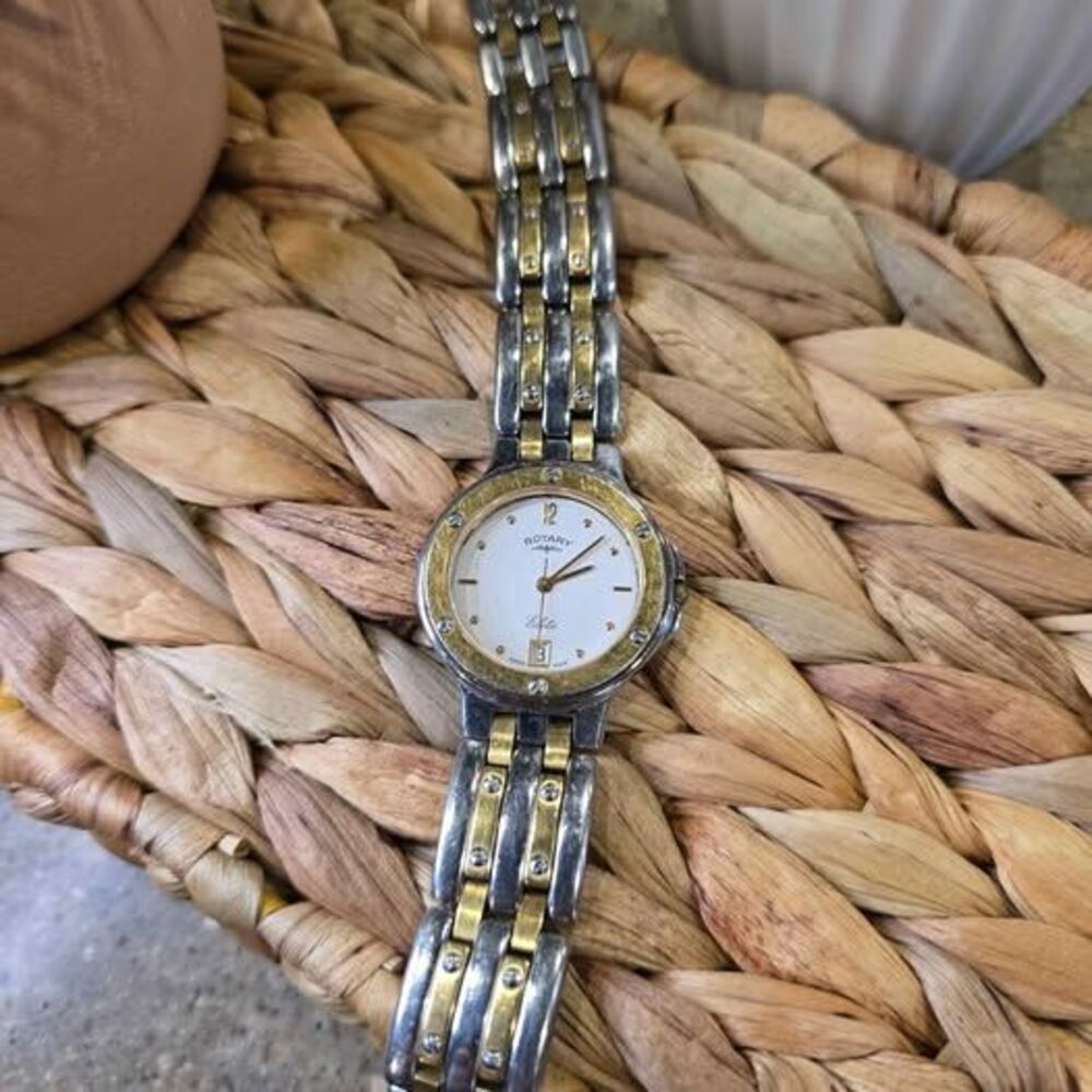 Project As-is Rotary Elite Swiss Watch